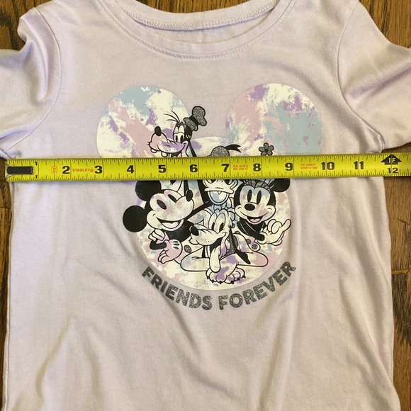 Disney Jumping Beans long sleeve tee. Light purple, size 4T - Picture 5 of 7